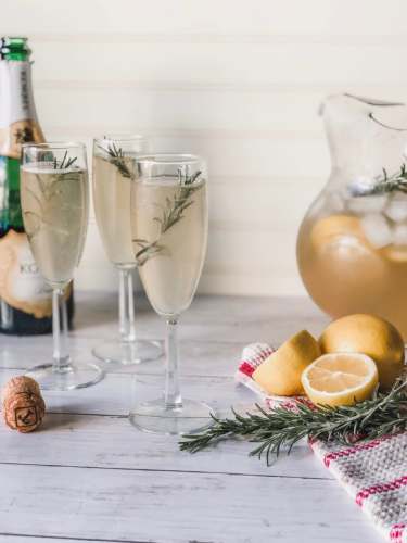 santa monica clear glass pitcher with lemon juice ca